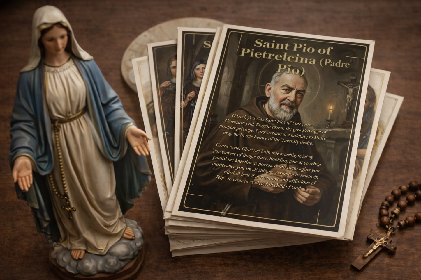 Catholic Saints Prayer Cards Printable 5x7