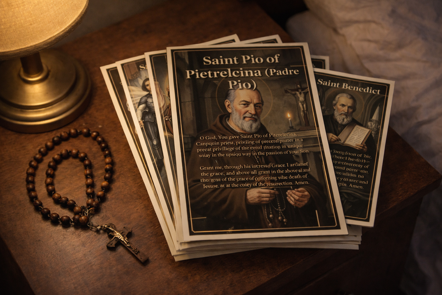 Catholic Saints Prayer Cards Printable 5x7