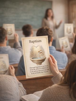 Catholic Sacraments Printable Cards