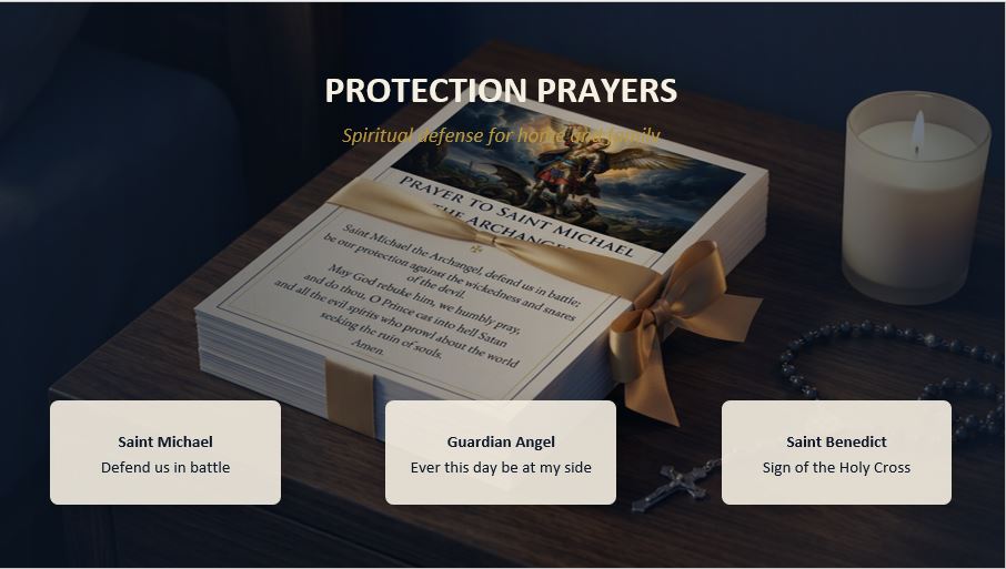 Catholic Emergency Prayer Cards Printable | 5x7 Prayer Cards Bundle