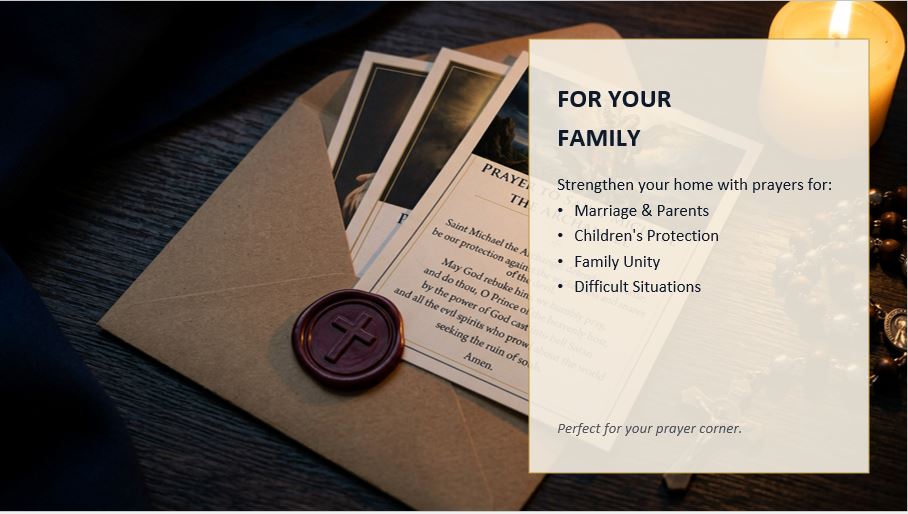 Catholic Emergency Prayer Cards Printable | 5x7 Prayer Cards Bundle