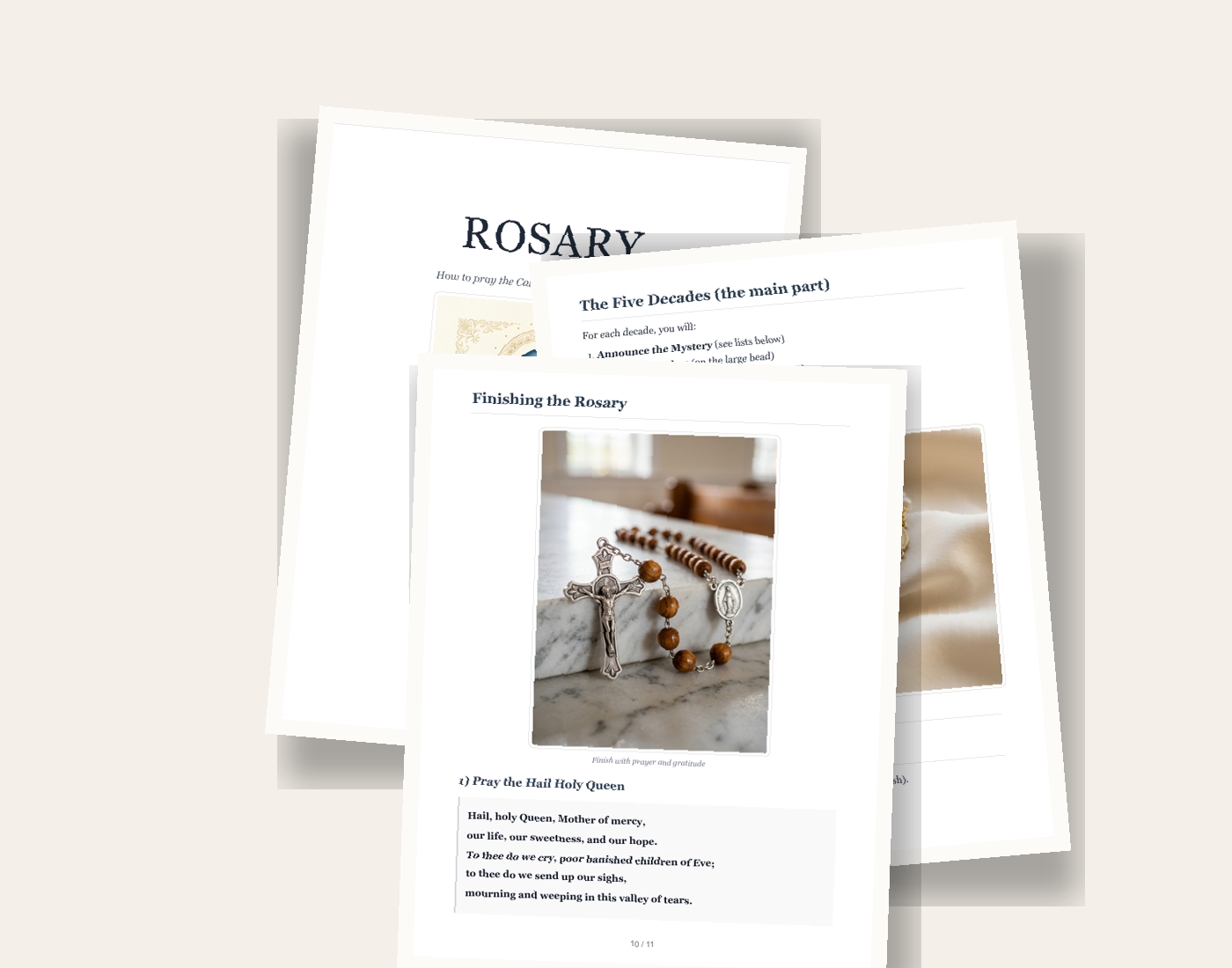 How To pray de RRosary