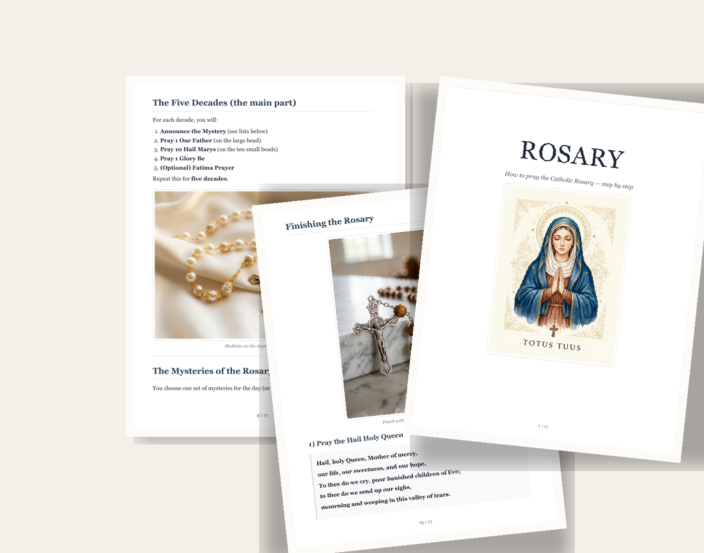 How To pray de RRosary